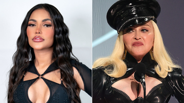 Montagem de fotos das cantoras Flay e Madonna - Foto: Divulgação/Getty Images