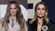 Jennifer Lopez e Flávia Alessandra - Fotos: Getty Images