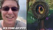 Boninho dá spoiler do Big Fone - Foto: Reprodução / Instagram e Globo