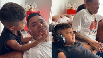 Felipe Araújo se derrete em momento especial com o filho, Miguel - Reprodução/Instagram