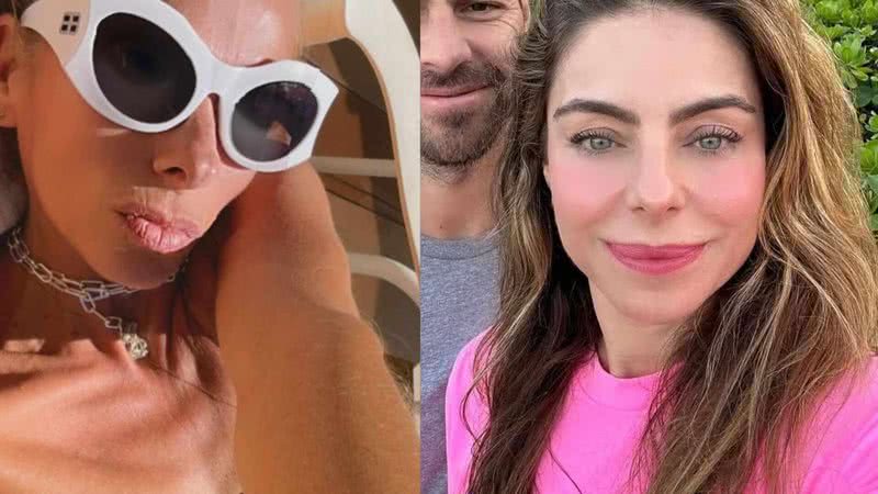 Adriane Galisteu choca Daniella Cicarelli com barriga chapada - Reprodução/Instagram