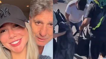 Carolina Portaluppi compartilha vídeo do resgate do pai, Renato Gaúcho - Reprodução/Instagram