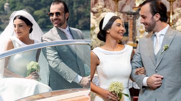 Cíntia Chagas e Lucas Bove se casam em cerimônia luxuosa na Itália - Reprodução/Alexia Privitera