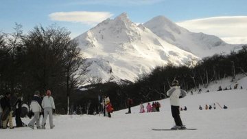 Estação de esqui Cerro Castor, onde os convidados de CARAS/Neve 2011 estão curtindo o inverno glacial - Divulgação
