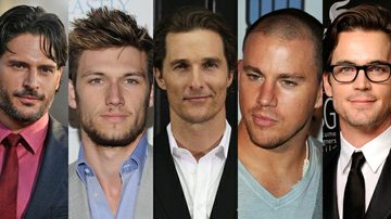Joe Manganiello, Alex Pettyfer, Matthew McConaughey, Channing Tatum e Matt Bomer - Getty Images
