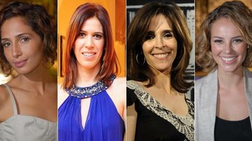 Camila Pitanga, Maria Clara Gueiros, Deborah Evelyn e Paola Oliveira - TV Globo