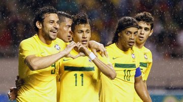 Seleção comemora vitória sobre a Costa Rica em amistoso - Reuters