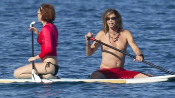 Steven Tyler curte férias no Havaí - Splash News splashnews.com