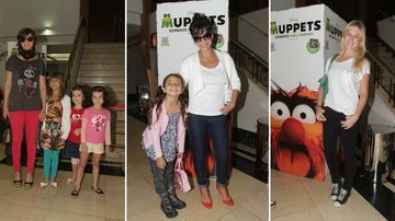 Maria Paula, Suzana Pires e Fiorella Mattheis conferem ‘Muppets’ no Rio de Janeiro - André Muzell/AgNews