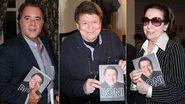 Boni recebe Tony Ramos e Fernanda Montenegro em lançamento do 'Livro do Boni' - Roberto Filho/AgNews