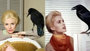 Sienna Miller posa como Tippi Hedren, inspirado no clássico do terror 'Os Pássaros' - Divulgação