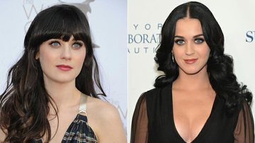 Zooey Deschanel e Katy Perry - Getty Images