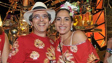 Totia Meireles e Jaime Rabacov conferem a última noite de carnaval no Camarote CARAS - Renato