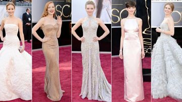Tons claros dominam os looks do Oscar - Getty Images