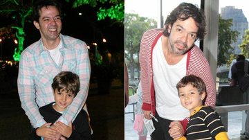 Bruno Mazzeo e o filho, João - AgNews