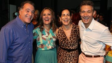 Gloria Pires e Tony Ramos conferem montagem musical de Se Eu Fosse Você - Gabriela Andrade / Foto Rio News