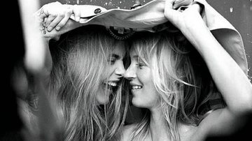 Cara Delevingne e Kate Moss posam juntas em nova campanha - Instagram/Reprodução