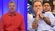 Miguel Falabella e Tony Ramos: Emoção no ar - Divulgação/ TV Globo