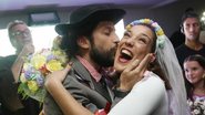 Adriana Birolli se casa com Marco Antônio Gimenez em arraiá beneficente - Fred Pontes/Divulgação