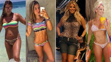 Que mudança! O antes e depois de 10 musas fitness - Reprodução/Instagram