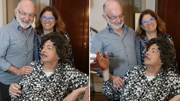 Silvio de Abreu e Denise Sarraceni prestigiam show de Cauby Peixoto - ROBERTO FILHO / BRAZIL NEWS