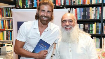 Reynaldo Gianecchini prestigia guru Sri Prem Baba - ROBERTO FILHO / BRAZIL NEWS