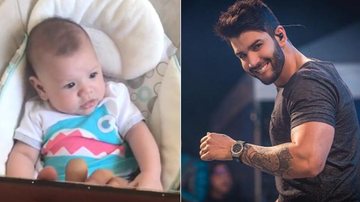 Gusttavo Lima toca violão para o filho, Gabriel - Reprodução/ Instagram