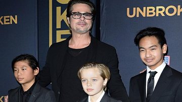 Brad Pitt ainda está resolvendo a questão da custódia de seus filhos - Getty Images