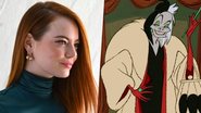Emma Stone será a atriz responsável por viver Cruella De Vil nos cinemas - Foto/Destaque Getty Images/Walt Disney