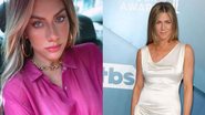 Gio Ewbank se compara com Jennifer Aniston e web concorda - Instagram | Getty Images