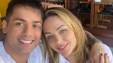 Tania Mara posta clique com o cantor Tiago e se declara - Reprodução/Instagram