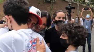 Marcos Mion emociona com vídeo da sua chegada em Aparecida - Reprodução/Instagram